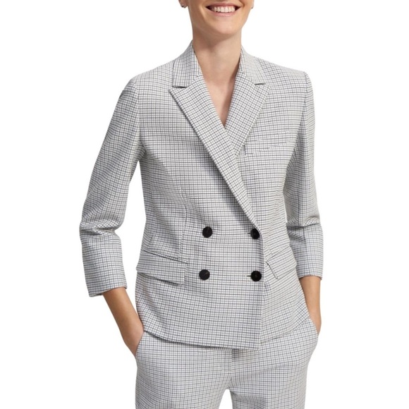 Theory Plaid Blazer - Picture 6 of 6